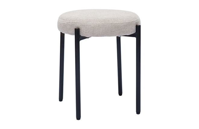 Miliboo Sessel Avery - Samtbezug Mit Holzfüßen In Beige