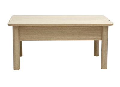 Höhenverstellbarer Couchtisch in Eichenholzoptik L100 cm BOLSO