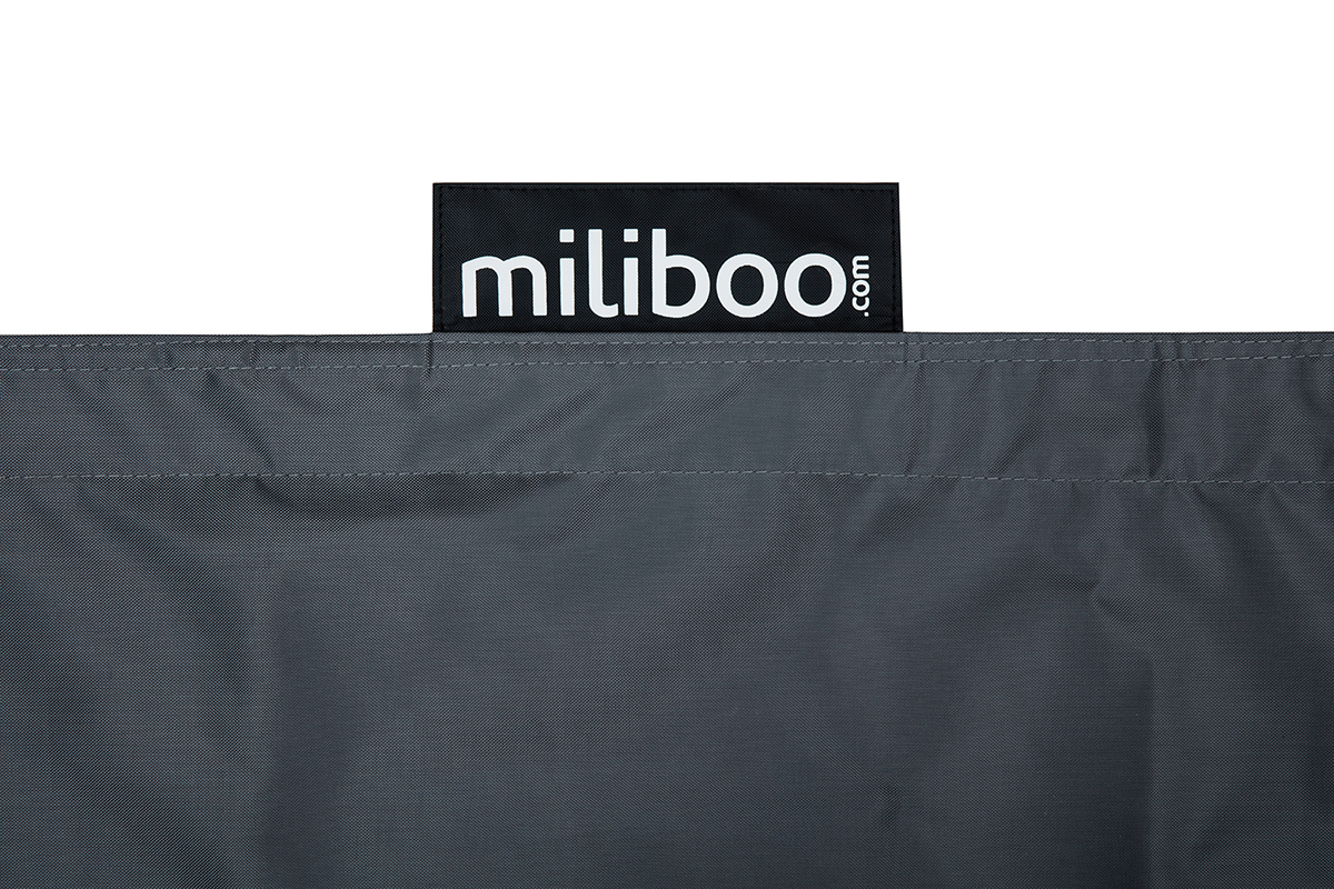 Husse fr Riesen-Sitzsack BIG MILIBAG Dunklegrau