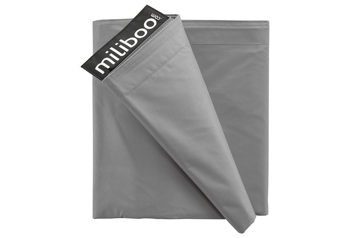 Husse fr Riesen-Sitzsack BIG MILIBAG Hellgrau