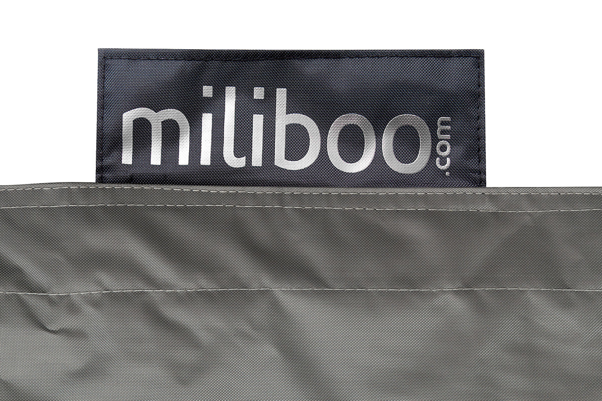 Husse fr Riesen-Sitzsack BIG MILIBAG Hellgrau