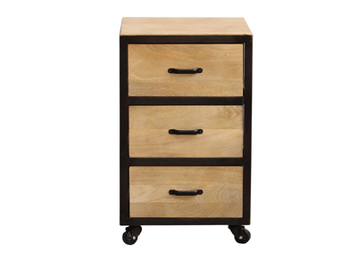 Industrieller Design-Container INDUSTRIA aus Massivholz - Industrieller Design-Container INDUSTRIA aus Massivholz