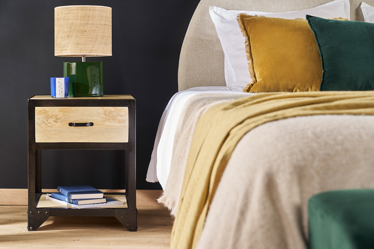 Industrieller Design-Nachttisch INDUSTRIA