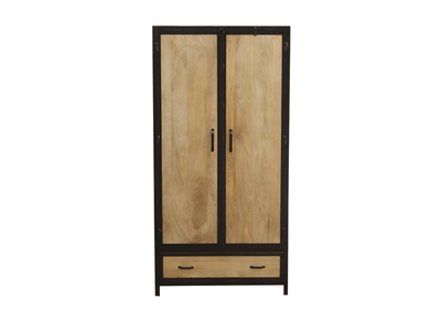 Industrieller Mangobaumholz-Schrank INDUSTRIA - Industrieller Mangobaumholz-Schrank INDUSTRIA