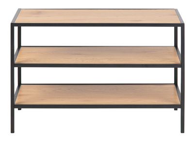 Industrieller Schuhschrank aus Metall und Holz TRESCA - Industrieller Schuhschrank aus Metall und Holz TRESCA