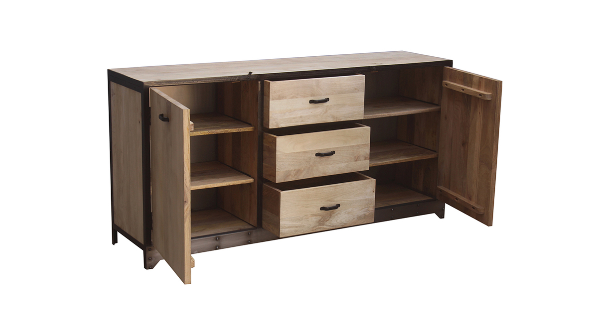 Industrielles Design-Sideboard INDUSTRIA