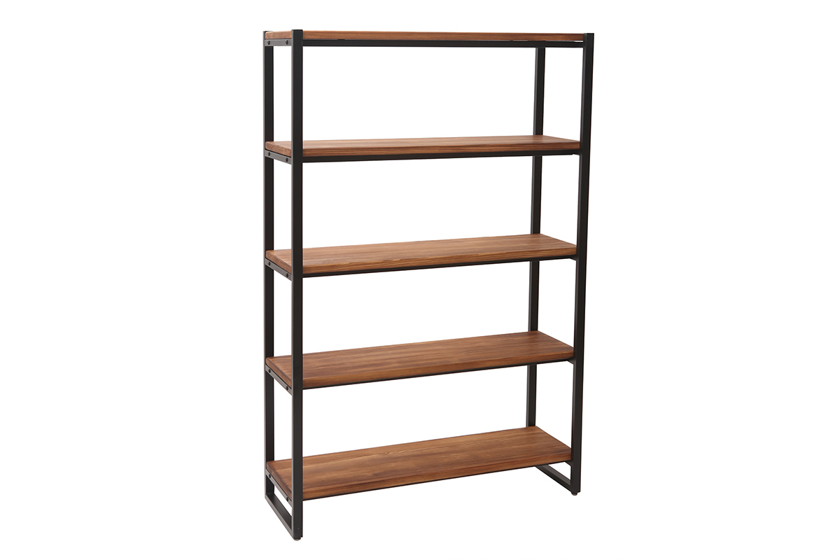 Industrielles Regal Holz und Metall ARISTOTE