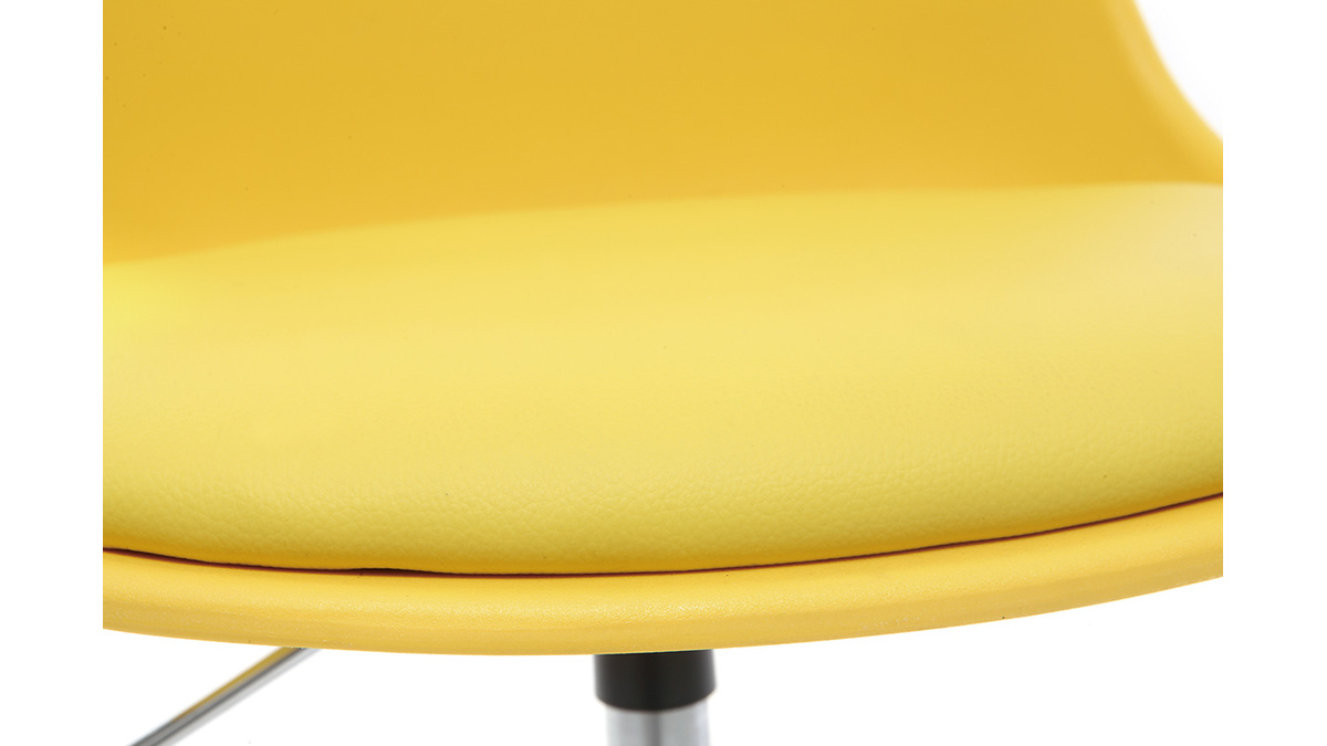 Kinder-Design-Schreibtischstuhl Gelb STEEVY