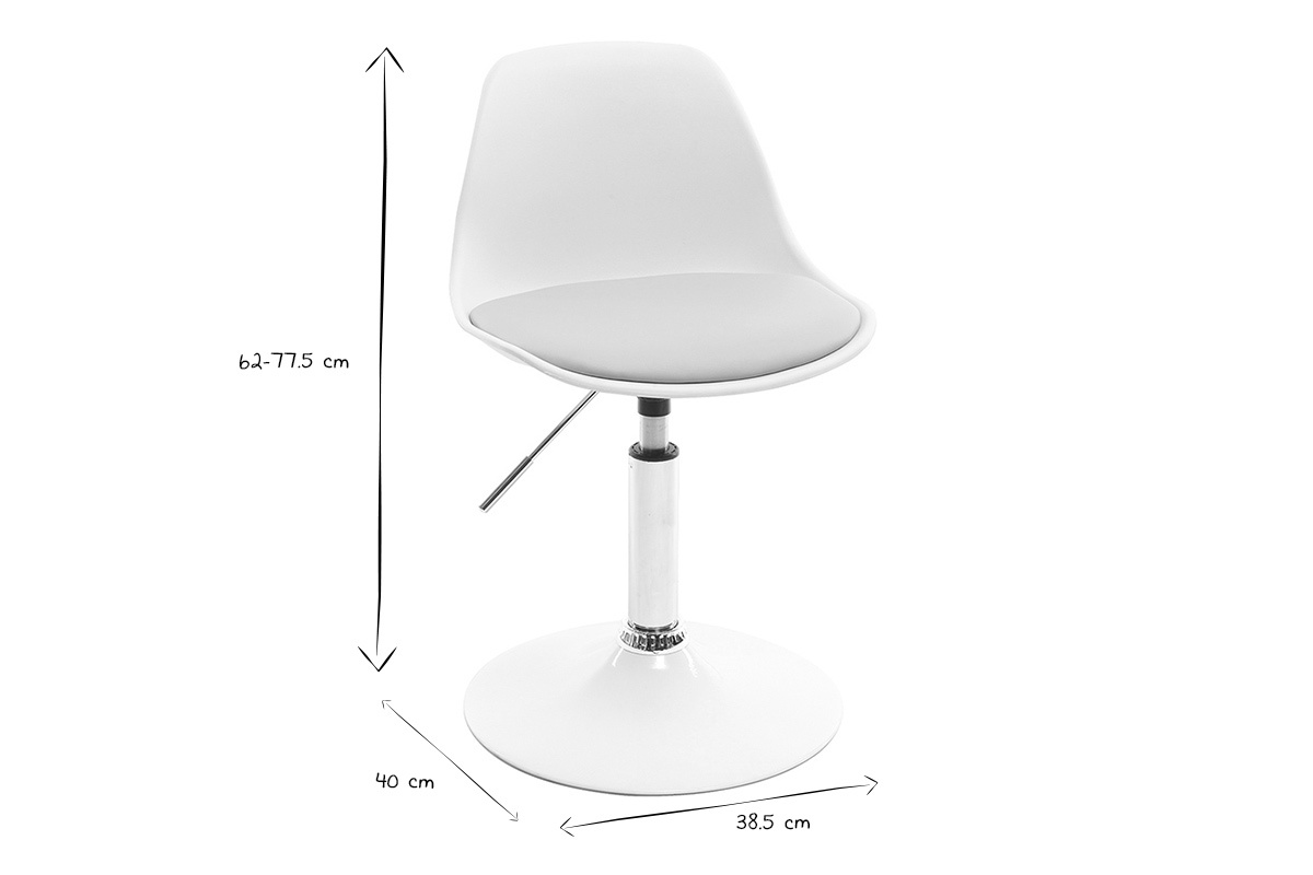 Kinder-Design-Schreibtischstuhl Rosa STEEVY