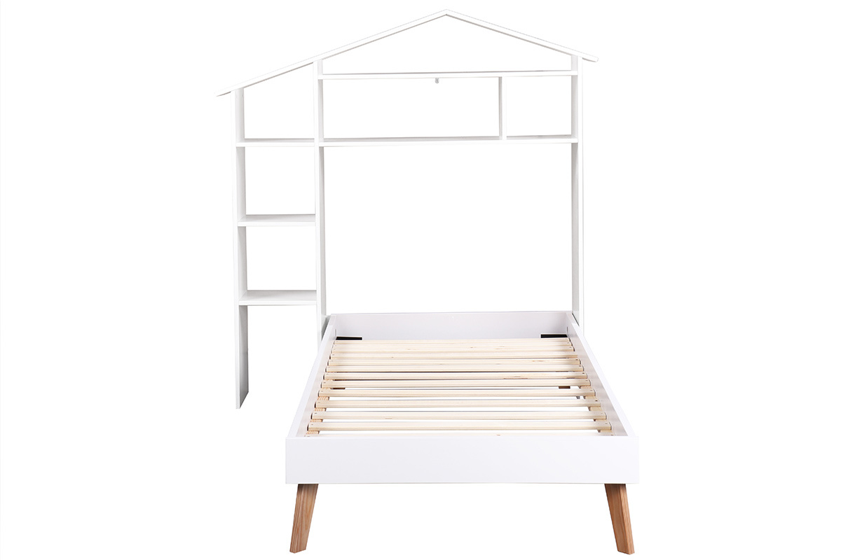 Kinderbett und Kopfteil mit Stauraum HOME