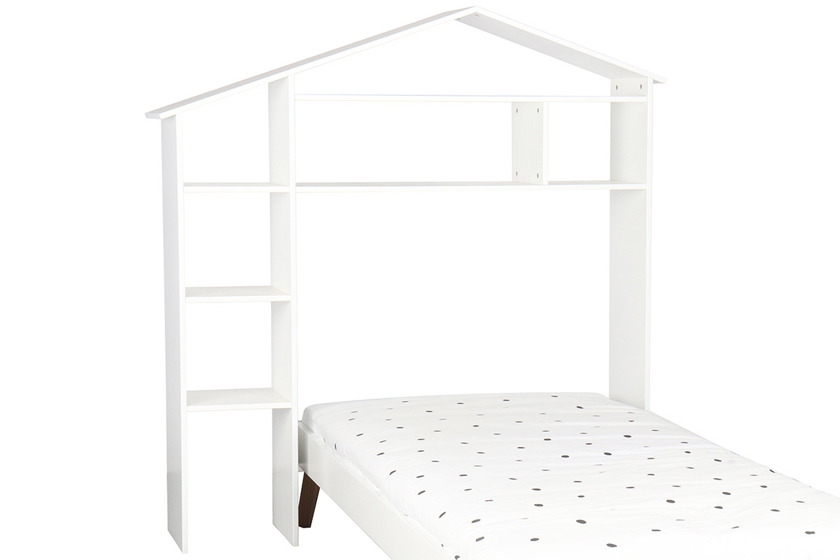 Kinderbett und Kopfteil mit Stauraum HOME