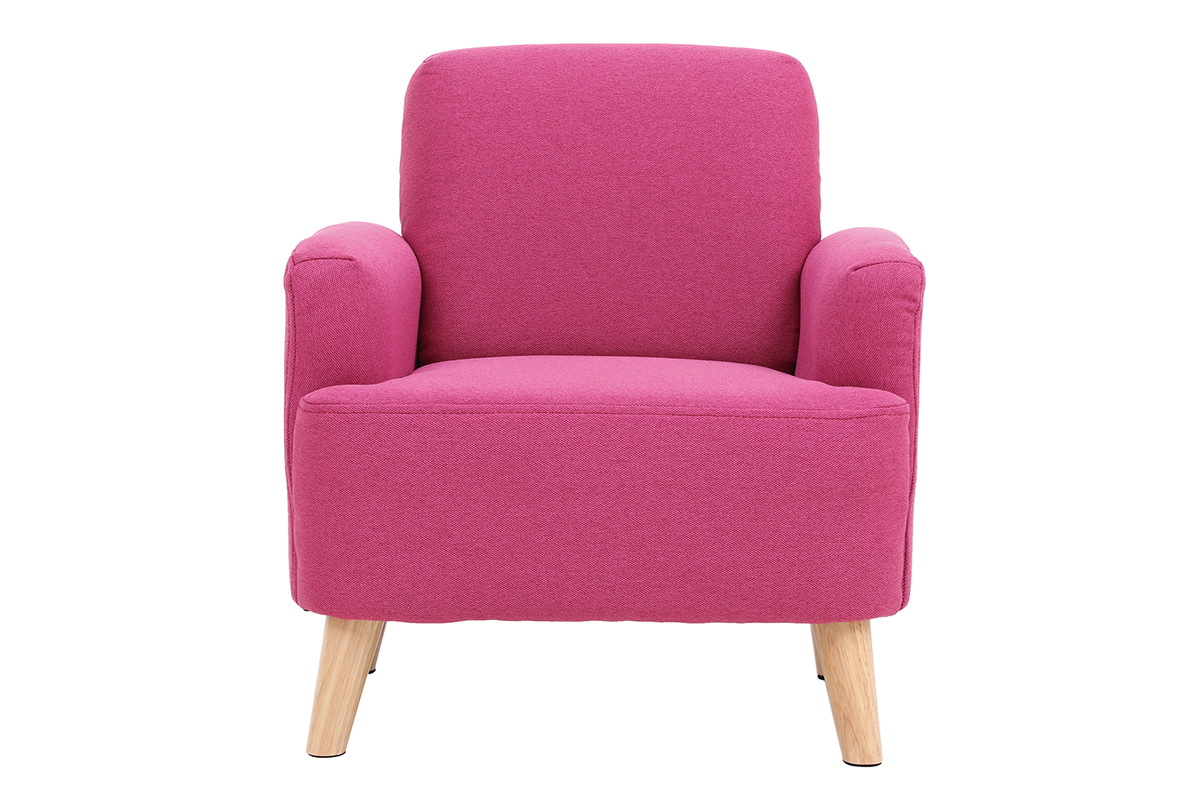 Kindersessel skandinavisch rosa BABY ISKO