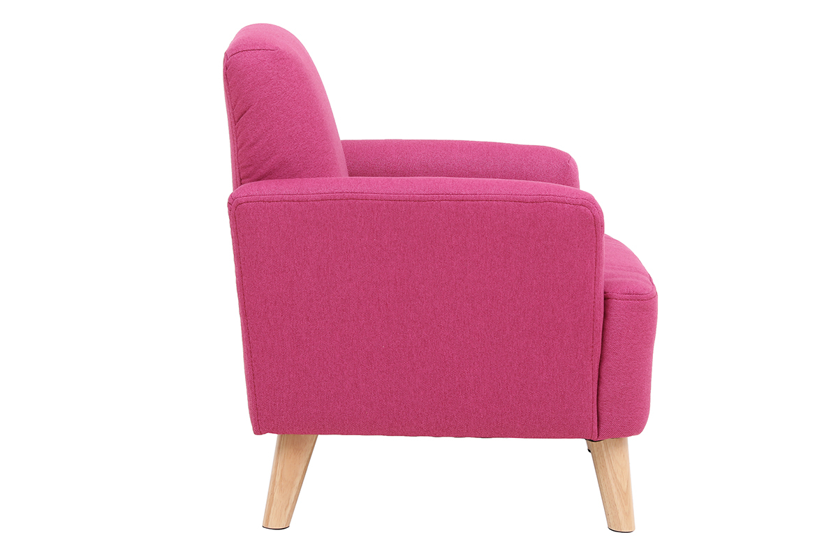 Kindersessel skandinavisch rosa BABY ISKO