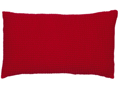 Kissen aus vorgewaschene Baumwolle Rot 30 x 50 cm YAM
