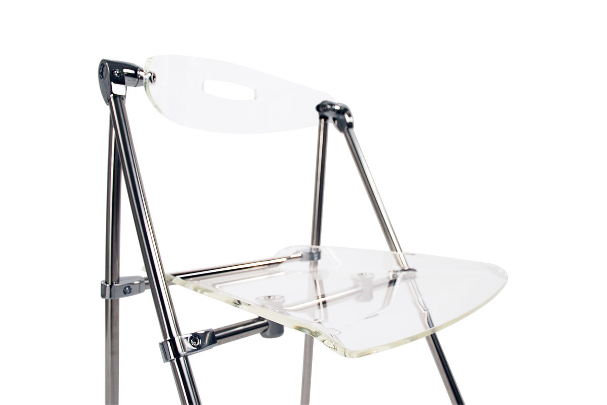 Klappstuhl aus Plexiglas Transparent JULIE (4 Stck.)