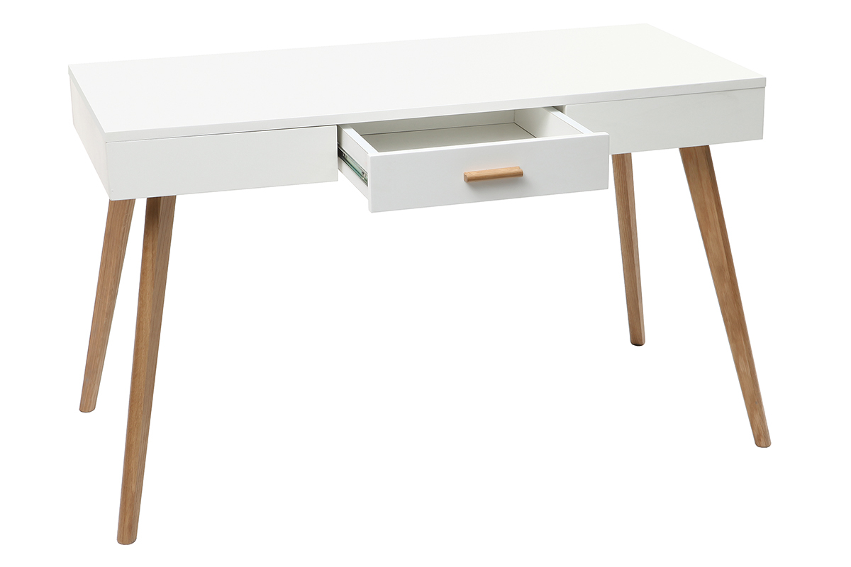 Konsole Eiche und Wei L120 cm GILDA