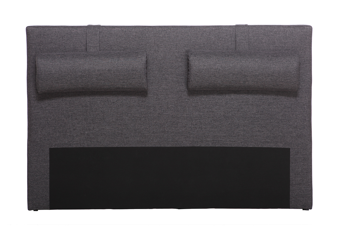 Kopfende Bett 170 cm Dunkelgrau LORRY (fr Bett 160)