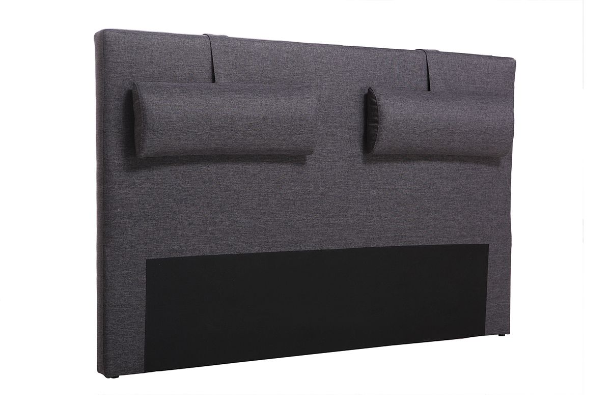 Kopfende Bett 170 cm Dunkelgrau LORRY (fr Bett 160)