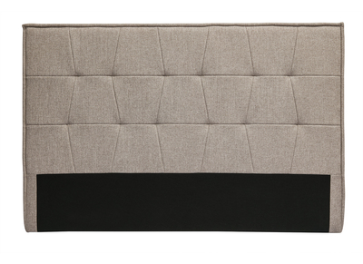 Kopfteil aus taupefarbenem Stoff L170 cm SUKA