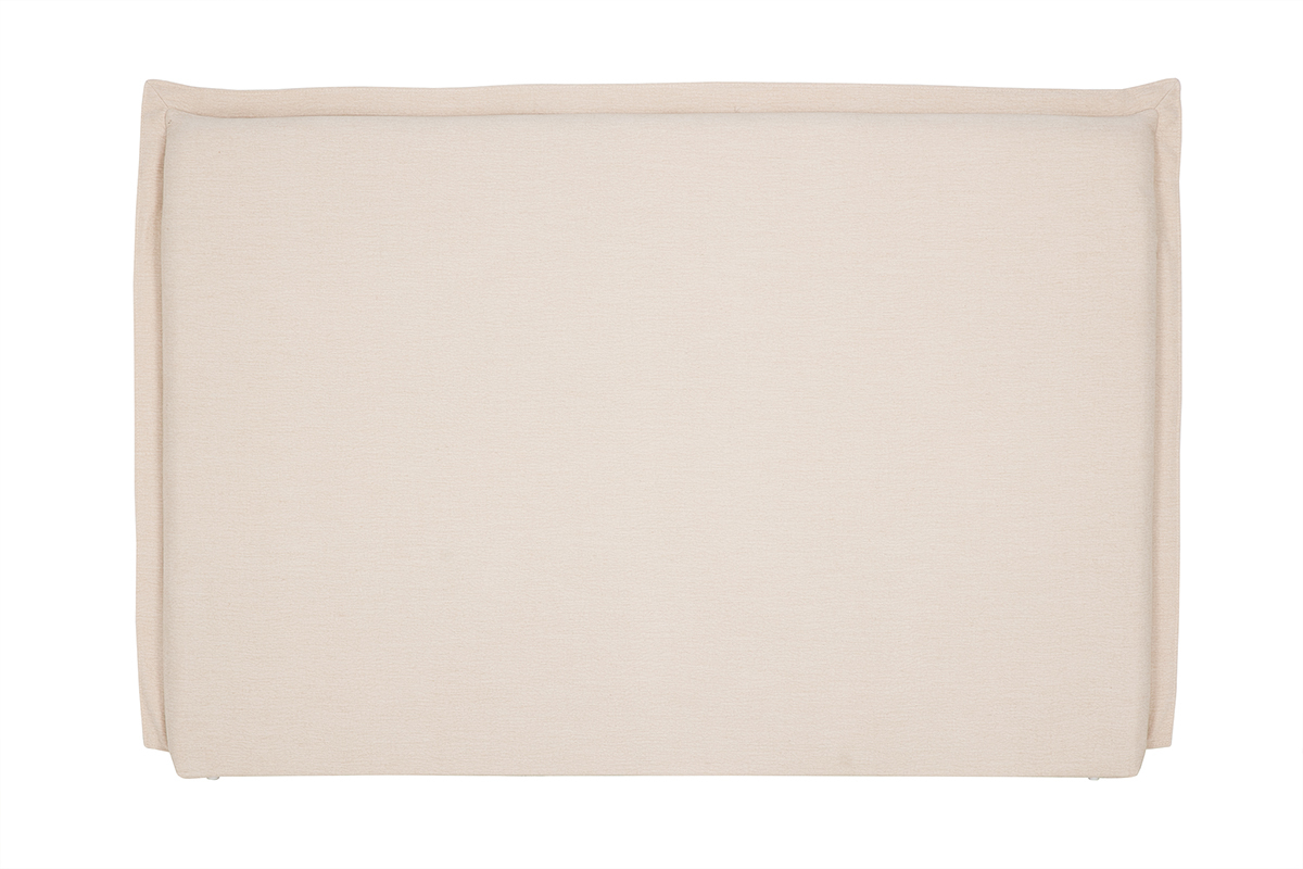 Kopfteil in Beige Leinenoptik Stoff L160 cm PIA