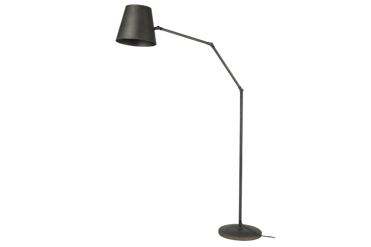 Lampe Industrie-Stil Metall Anthrazit BUCKET