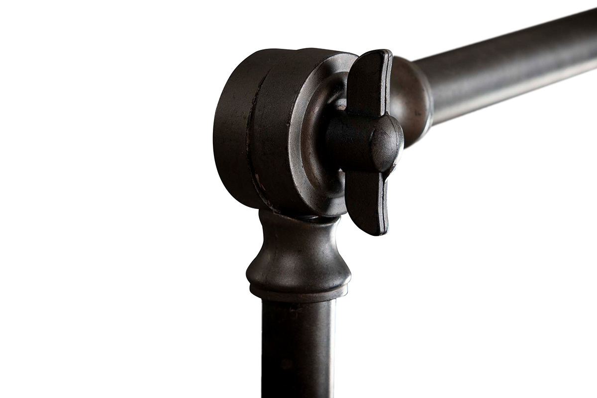 Lampe Industrie-Stil Metall Anthrazit BUCKET