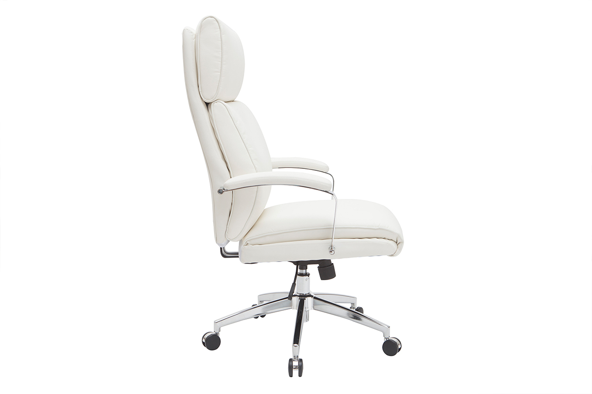 Leder-Brosessel Wei CITY - Rindsleder