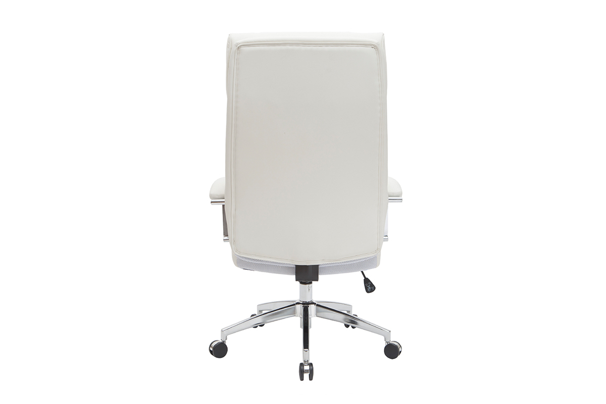 Leder-Brosessel Wei CITY - Rindsleder