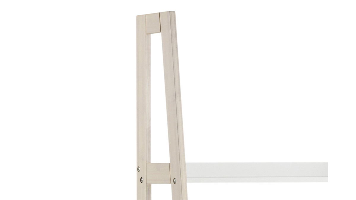 Leiter-Regal im skandinavischen Stil helles Holz und wei WILO