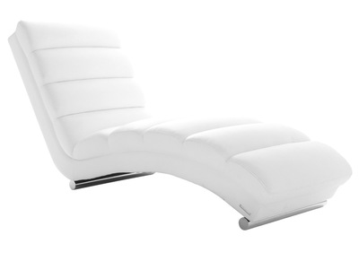 Liegestuhl/Design-Stuhl TAYLOR Weiß