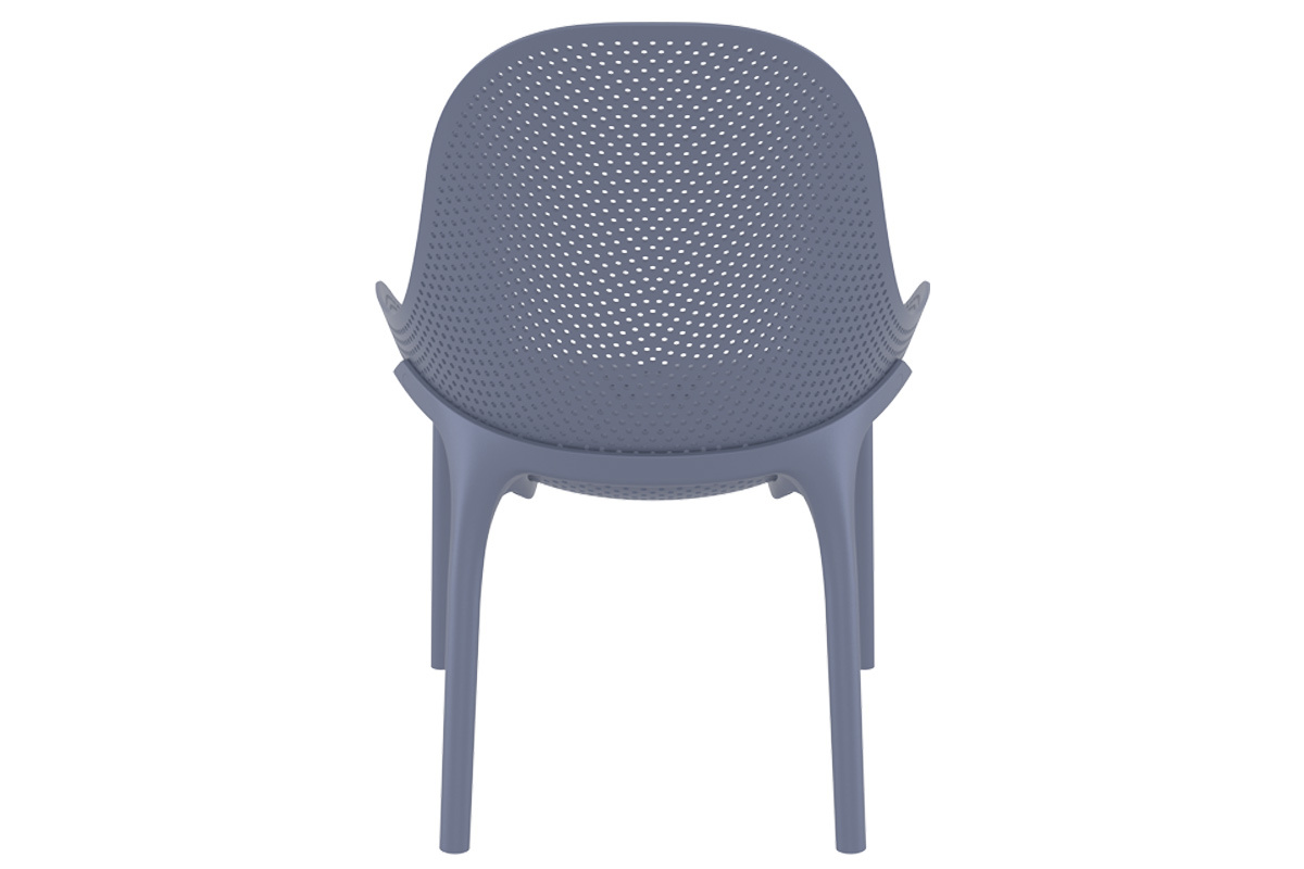 Liegest�hle stapelbar Grau Indoor/Outdoor (4-er Satz) OSKOL