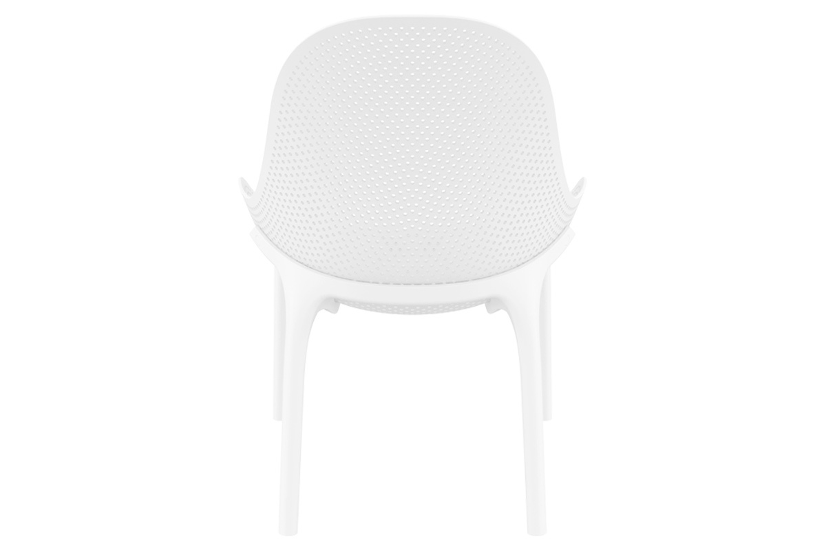 Liegesthle stapelbar Wei Indoor/Outdoor (4-er Satz) OSKOL