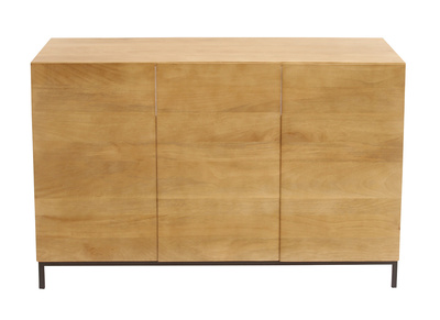 Massives Badezimmerm&ouml;bel aus Mangoholz L120 cm YPSTER