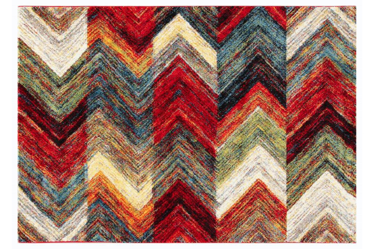 Mehrfarbiger moderner Teppich 160 x 230 cm CHEROKEE