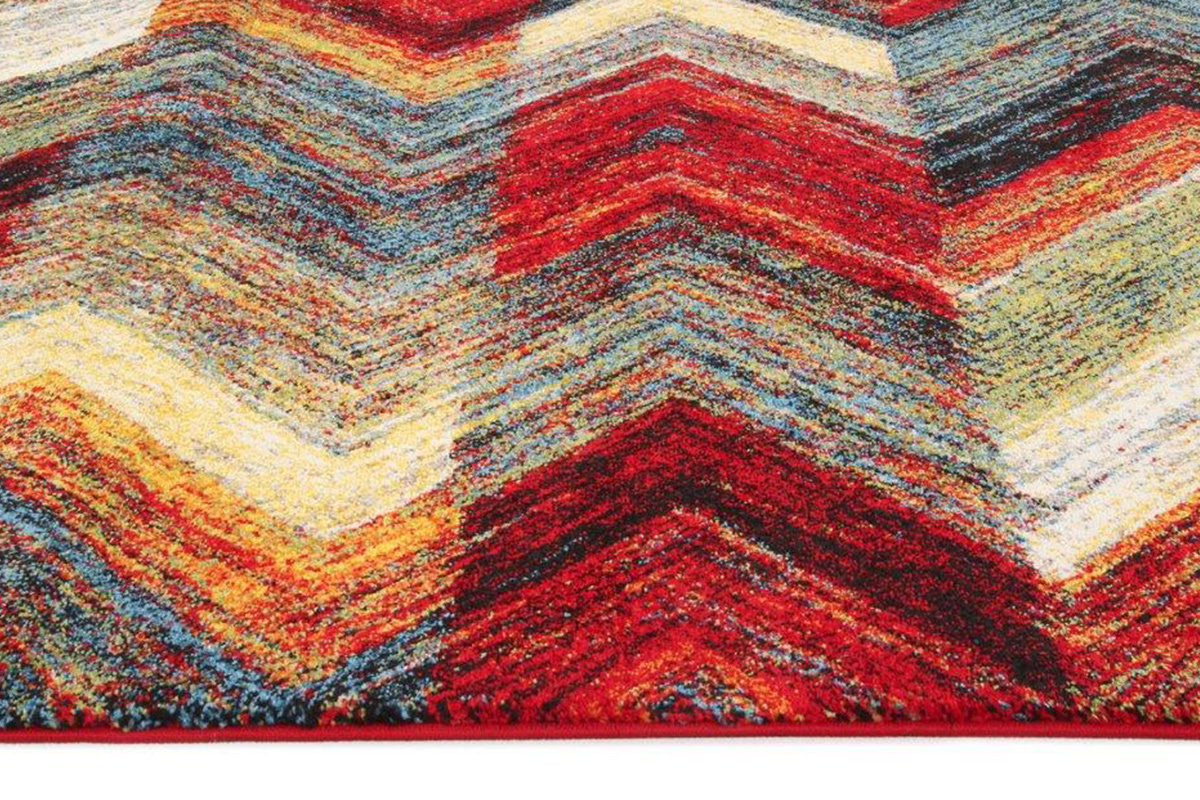 Mehrfarbiger moderner Teppich 160 x 230 cm CHEROKEE