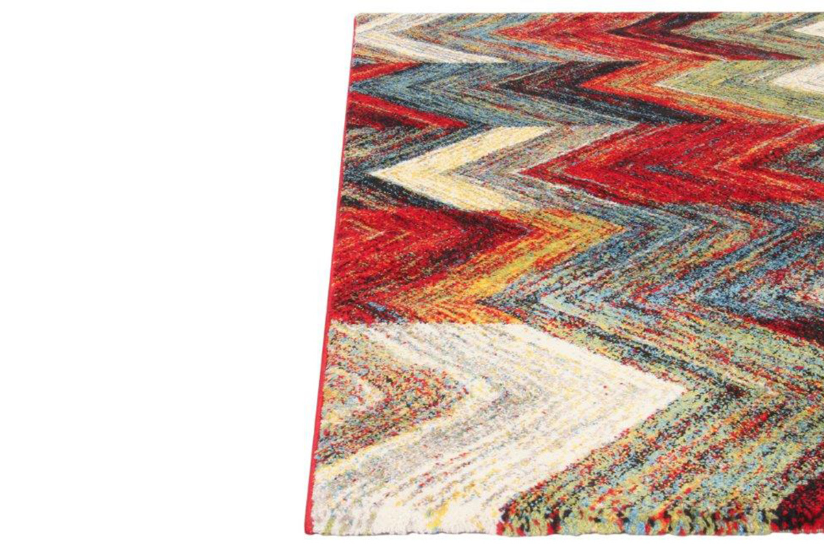 Mehrfarbiger moderner Teppich 160 x 230 cm CHEROKEE