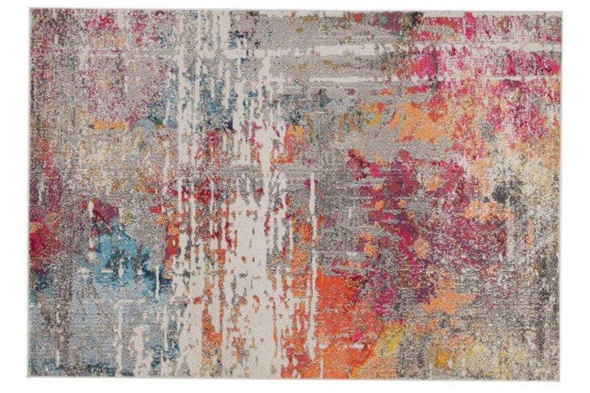 Mehrfarbiger moderner Teppich 160 x 230 cm TAG