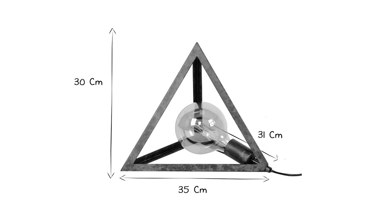 Moderne Stehlampe Metall altsilber MARS