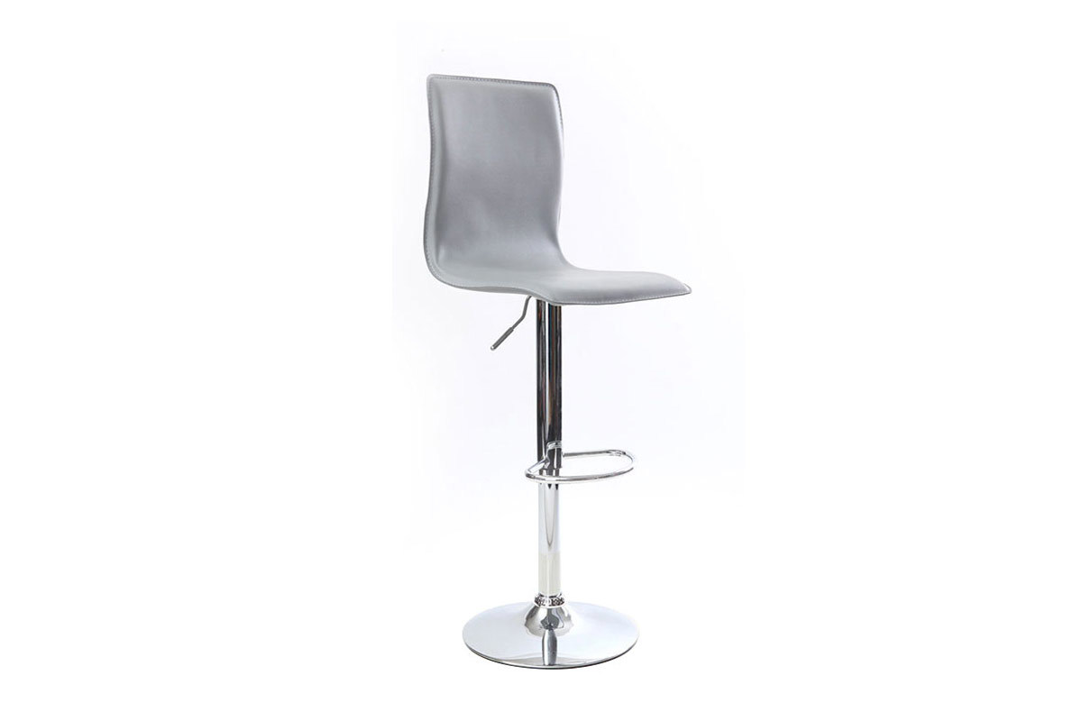Moderner Bar- / Kchenhocker Grau SURF ALTO (2 Stck.)