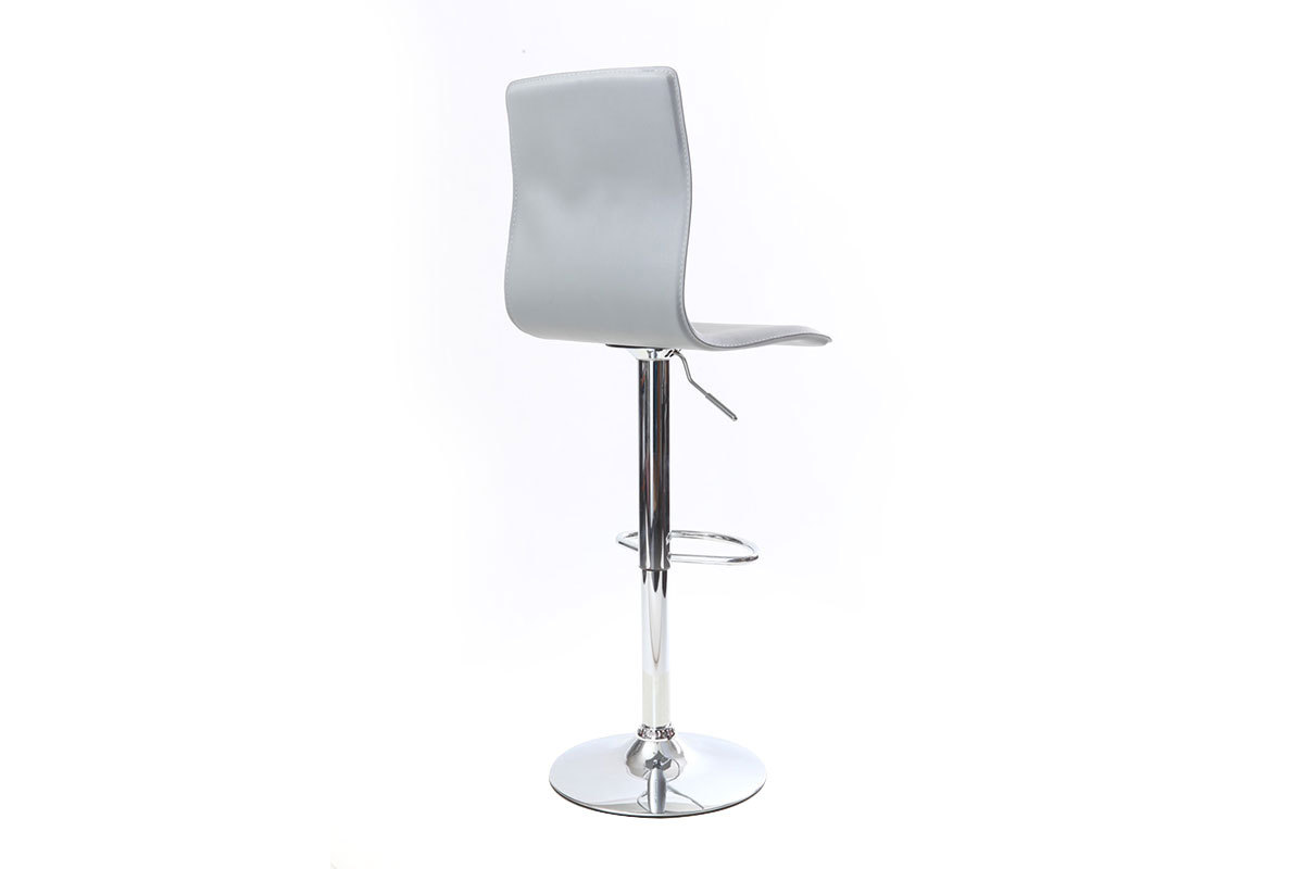 Moderner Bar- / Kchenhocker Grau SURF ALTO (2 Stck.)