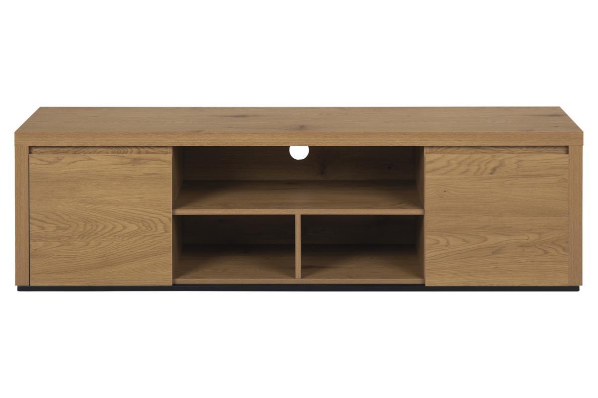 Moderner TV-Schrank mit 2 Tren in Eichenoptik B 160 cm NORCY
