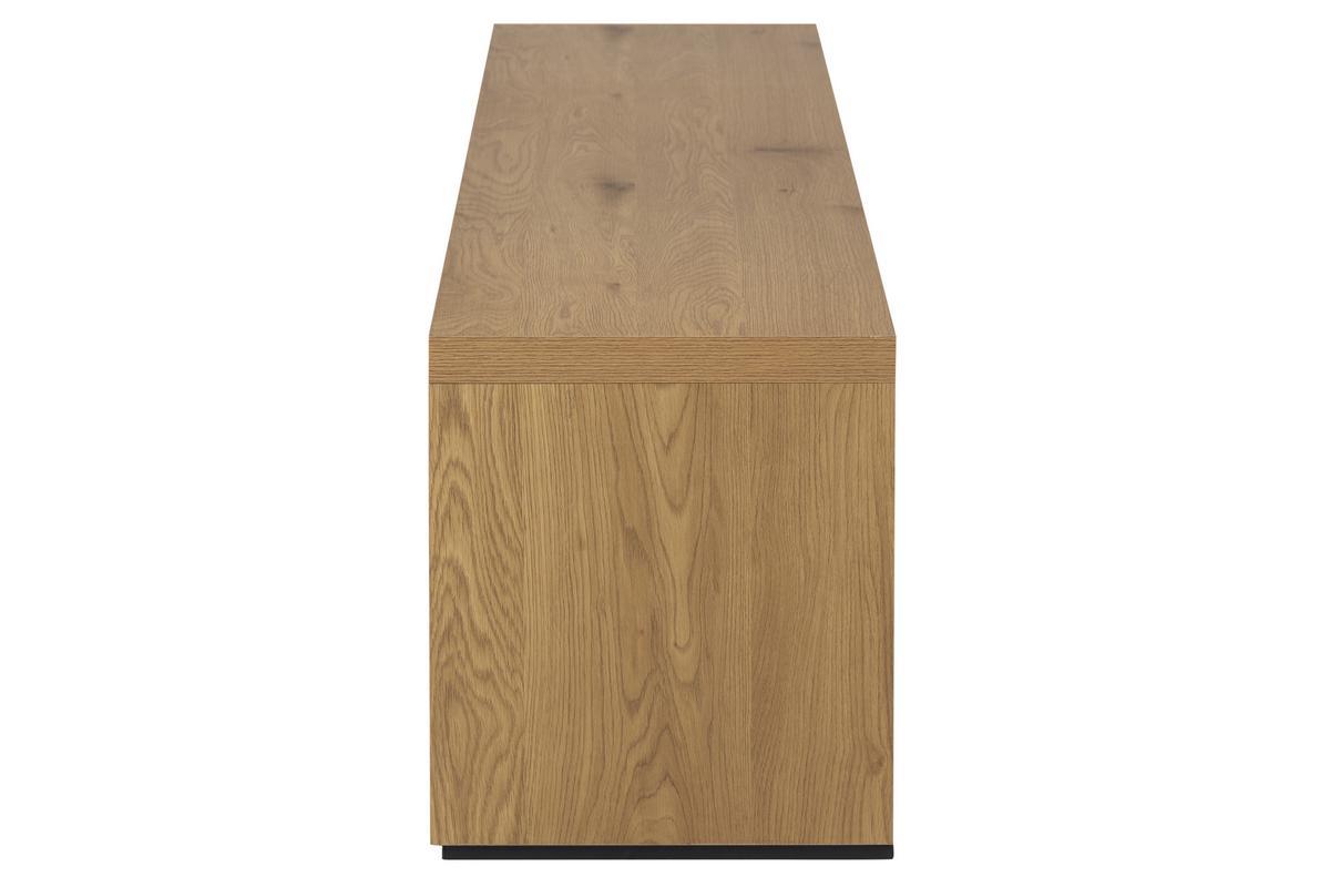Moderner TV-Schrank mit 2 Tren in Eichenoptik B 160 cm NORCY