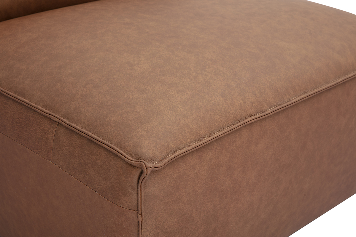 Modul rechts fr braunes Leder Sofa SPLIT