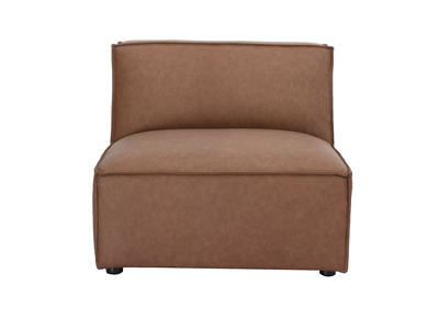 Modul rechts für braunes Leder Sofa SPLIT