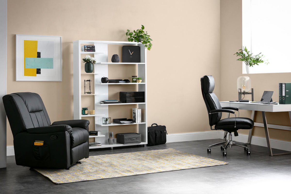 Naturfarbener Teppich mit gelben Motiven 160�x�230�cm SOHO