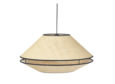 Natürliche Rattan-Hängelampe D50 cm KOYA