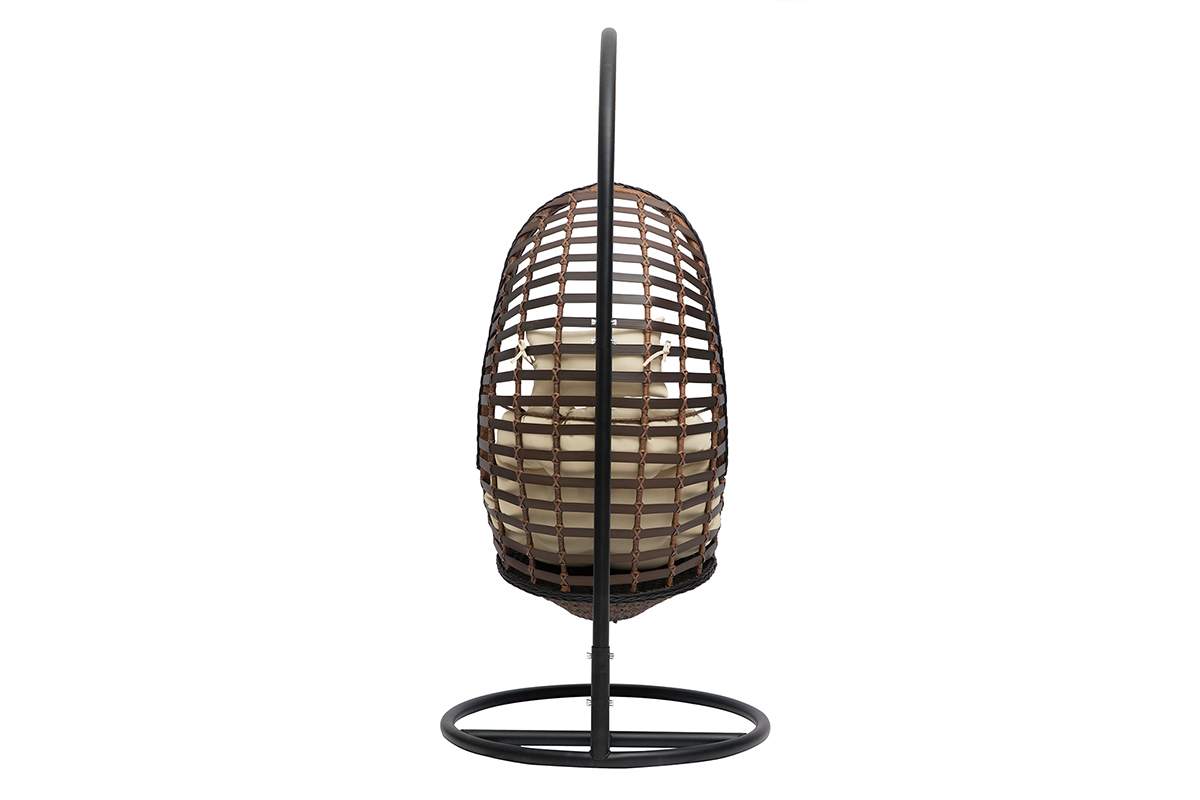 Outdoor-Hngesessel mit Rattan- und Metalleffekt LOMBOCK
