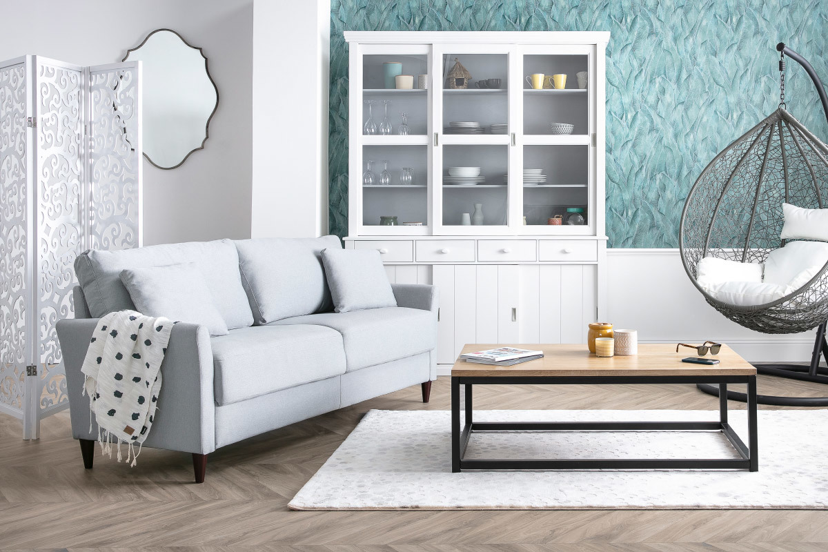 Paravent aus Holz ARABESQUE