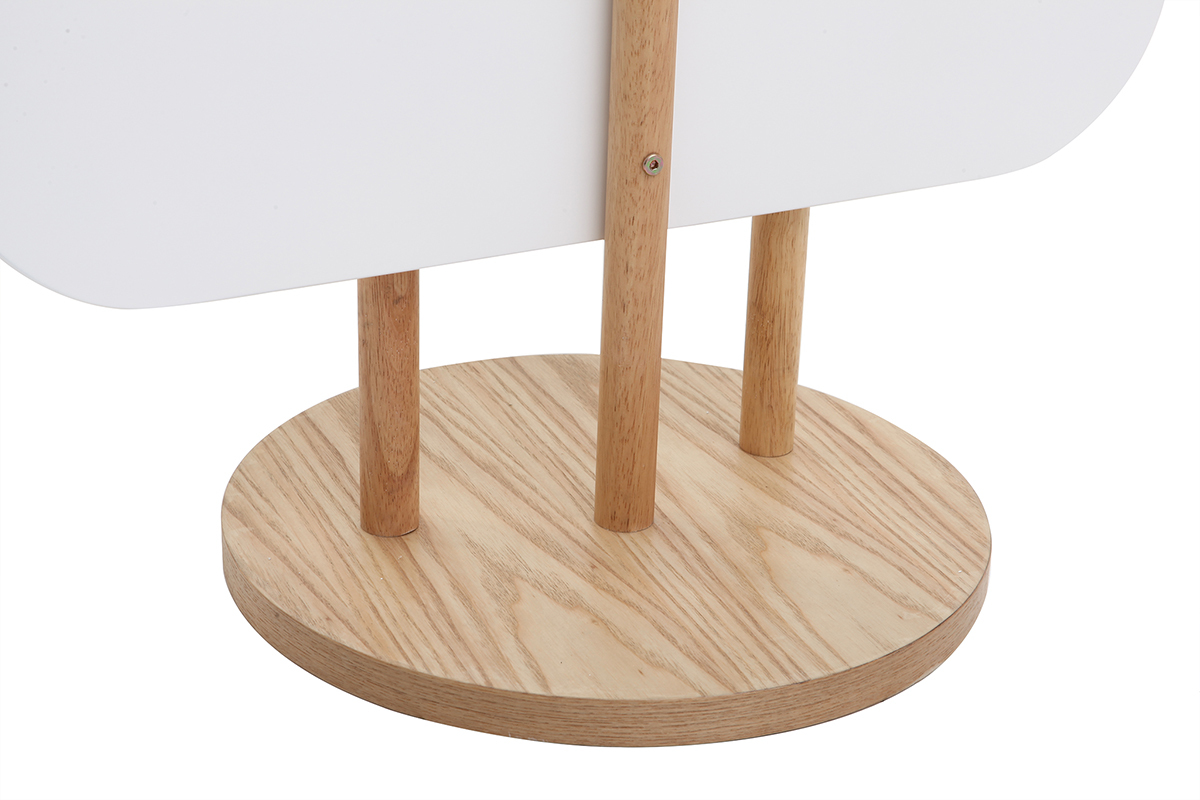 Paravent skandi-japanisch weies Holz JAPANSK