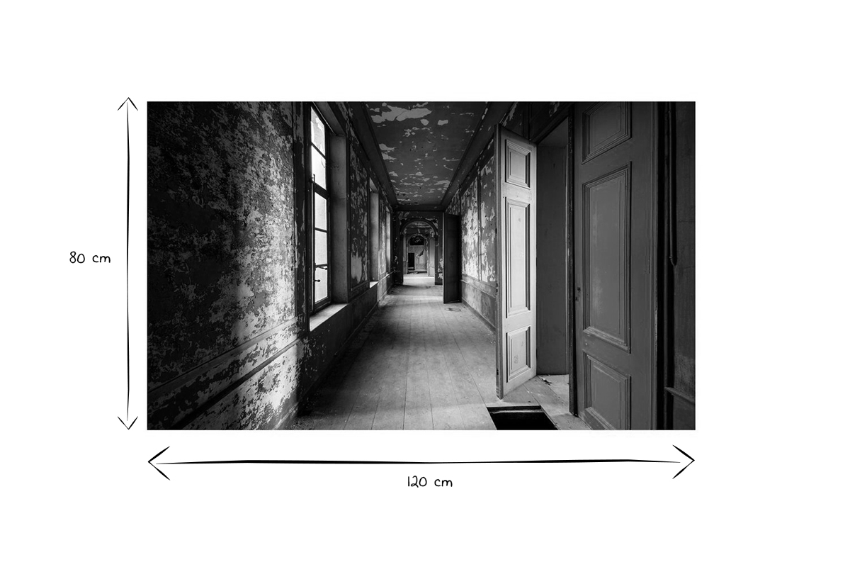 Plexiglasbild Urbex L80 x B120 cm AKA